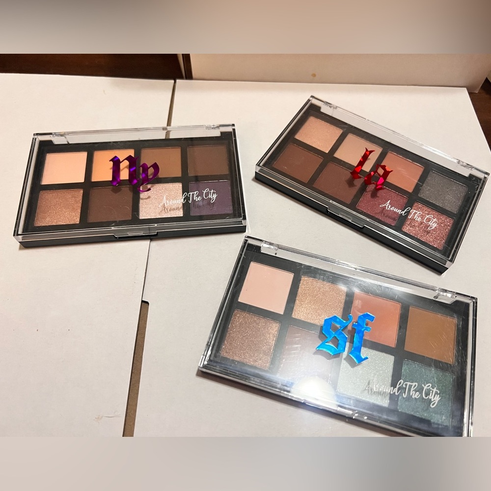 💥 Buy 2 Get 1 Free💥 Ccolor Around the City - Set of 3 Palettes